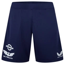 Fitness And Gym Shorts*Castore Scarlets Training Shorts 2024 2025 Adults in Blue