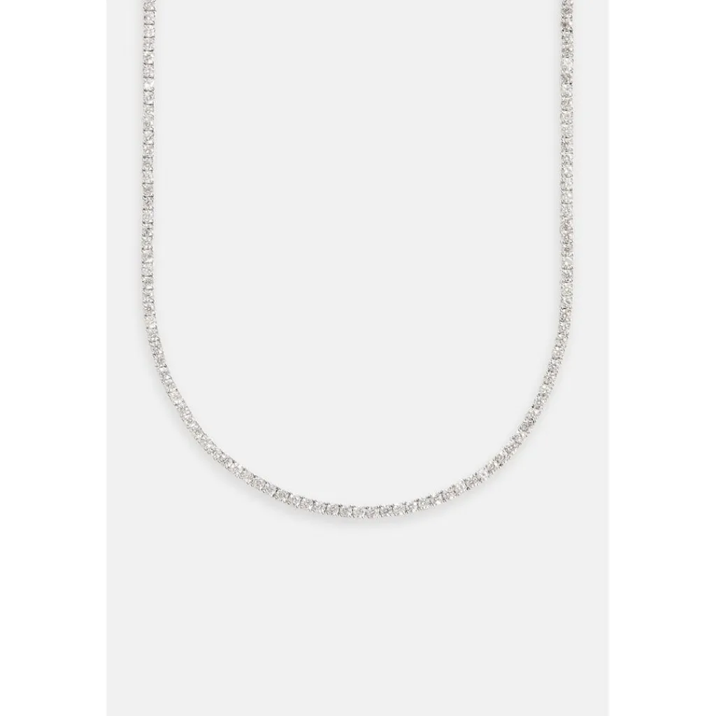 Jewellery-Watches*Cernucci Diamond Chain Necklace in Silver