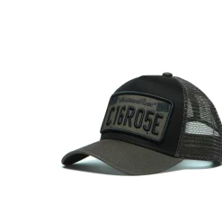 Caps-Hats*Christian Rose Plate Trucker Cap in Black