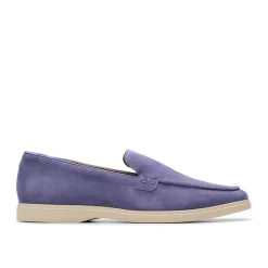 Shoes*Clarks Easy Venetian Loafers in Blue