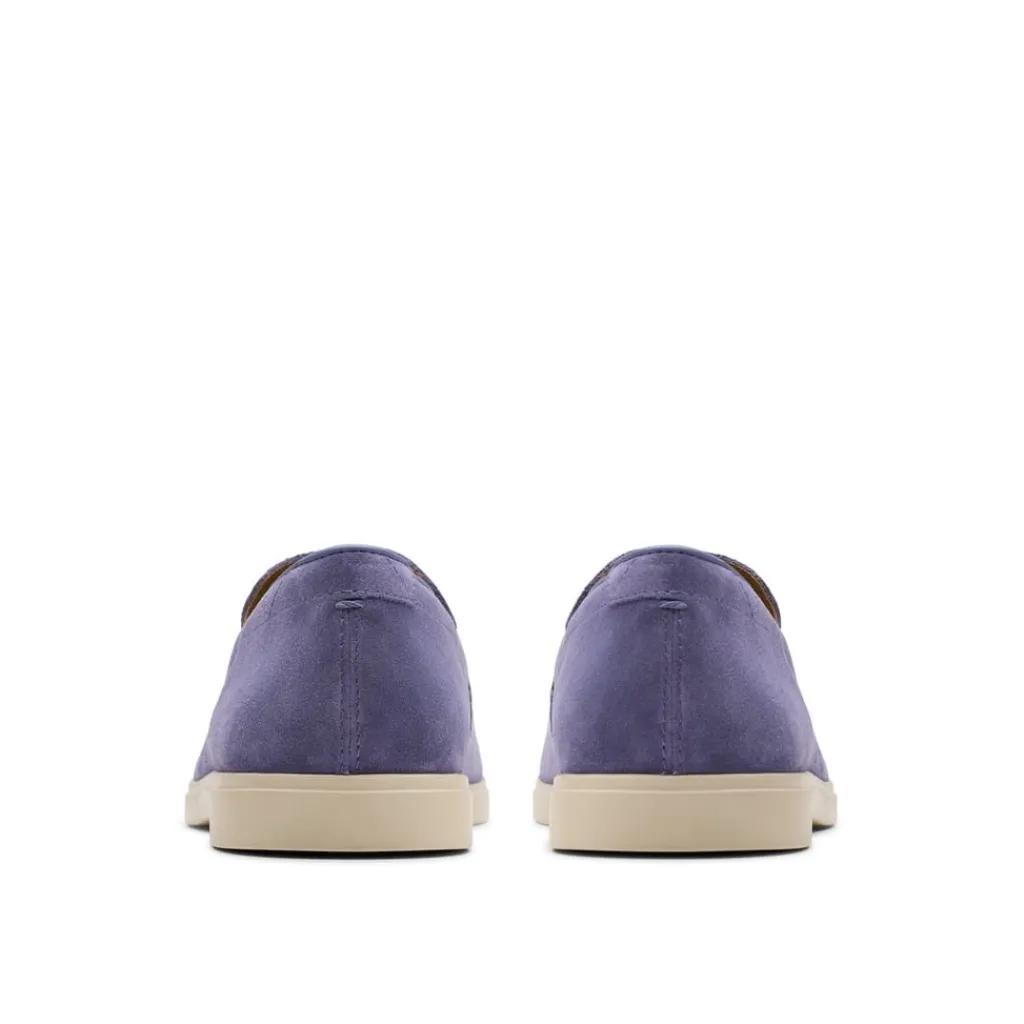 Shoes*Clarks Easy Venetian Loafers in Blue