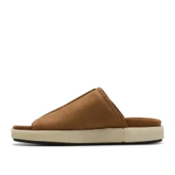 Footwear|Beach Shoes*Clarks Originals Overleigh Sliders in Brown