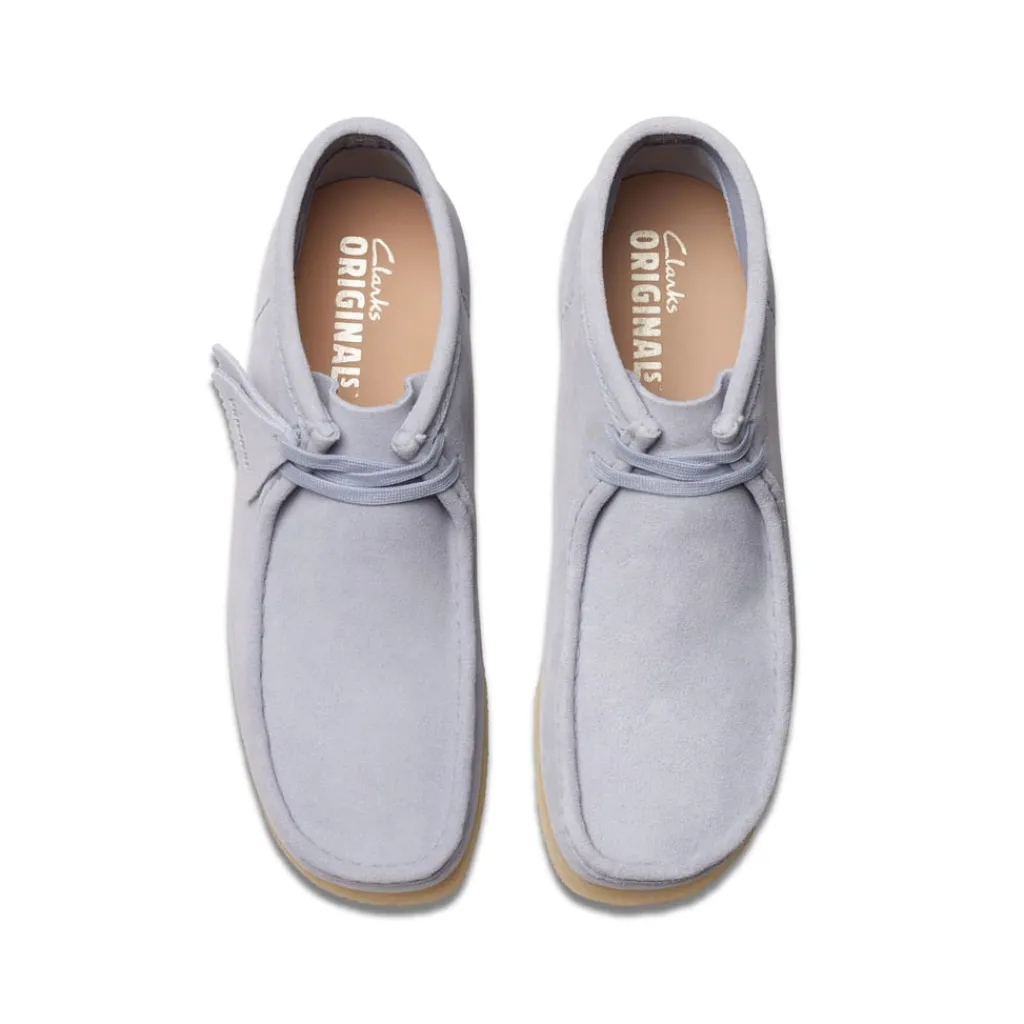 Boots|Footwear*Clarks Originals Wallabee Boots in Grey