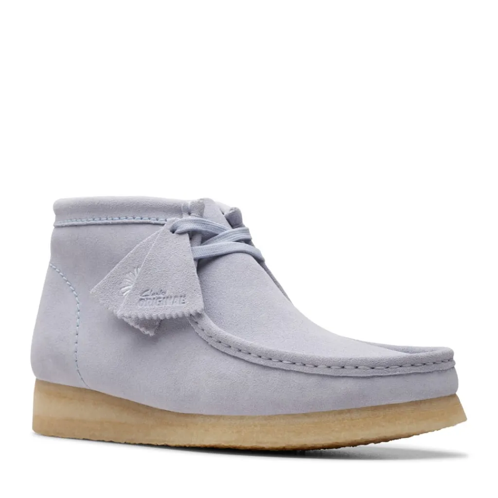 Boots|Footwear*Clarks Originals Wallabee Boots in Grey