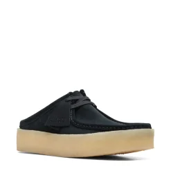Shoes*Clarks Originals Wallabee Cup Suede Shoes in Black
