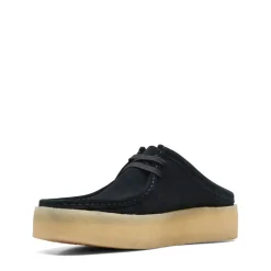 Shoes*Clarks Originals Wallabee Cup Suede Shoes in Black