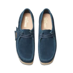 Shoes|Footwear*Clarks Originals Wallabee Shoes in Navy