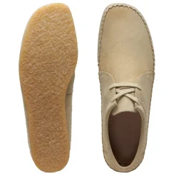 Shoes|Footwear*Clarks Originals Weaver Suede Shoes in Brown