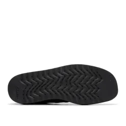 Shoes*Clarks Wallabee Moccasin Flatform Loafers in Black