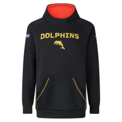 Hoodies*Classic Sportswear Hooded Regular Fit Sweatshirt in Black