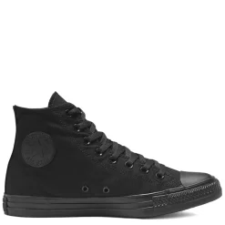 Trainers*Converse Mens As Mono Canvasas High Tops in Black