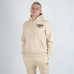Hoodies*Criminal Damage Nat Prk Hoody in Nude