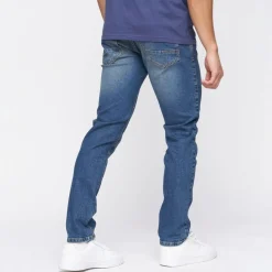 Jeans*Crosshatch Buraca Slim-Fit Jeans in Blue
