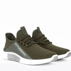 Trainers|Footwear*Crosshatch Nimbus Trainers in olive