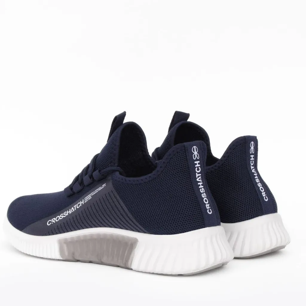 Trainers|Footwear*Crosshatch Nimbus Trainers in Navy