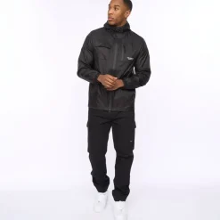 Coats And Jackets*Crosshatch Utilate Jacket in Black