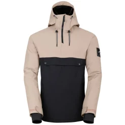 Coats And Jackets*Dare 2b Freeride Overhead Waterproof Ski Jacket in Cream Black
