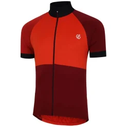 Fitness And Gym Tops*Dare 2b Protraction III Cycling Jersey in Orange