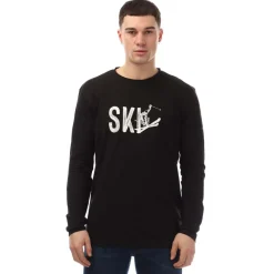 T-Shirts And Vests*Dare 2b Stomping Long Sleeve Graphic T-Shirt in Black