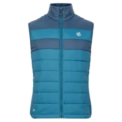 Coats And Jackets*Dare 2b Touring II Padded Gilet in black blue
