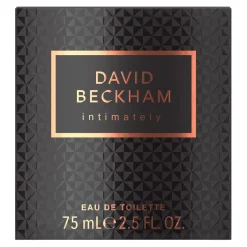 Mens Fragrance*David Beckham Intimately Eau de Toilette 75ml in Clear