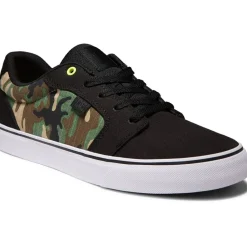 Trainers*DC Mens Anvil Tx Se Skate Shoes in Black