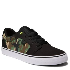 Trainers*DC Mens Anvil Tx Se Skate Shoes in Black