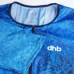 Tracksuits*Dhb Mens Hydron Short Sleeve Tri Suit in Blue