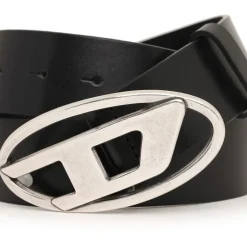 Belts*Diesel D Buckle Belt in Black