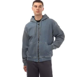 Hoodies*Diesel D-Gir-S Track Hoodie in Denim