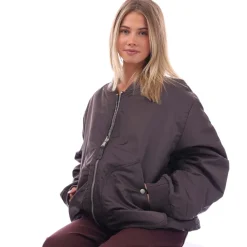 Coats And Jackets*Diesel J-Mattan Reversible Bomber Jacket in Grey