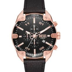 Jewellery-Watches*Diesel Plated Stainless Steel Fashion Analogue Quartz Watch in Gold