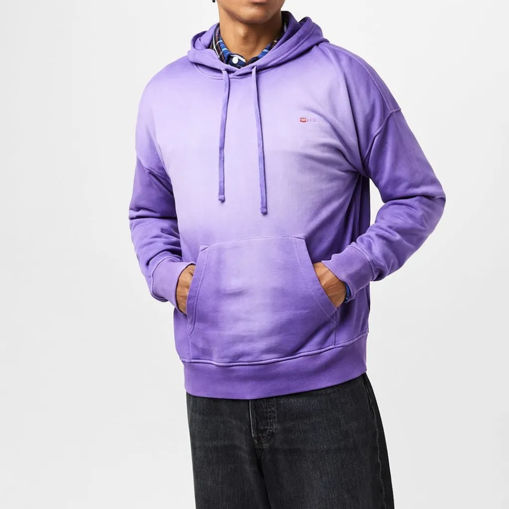 Hoodies*Diesel S Rob Hood R2 Sn52 in Purple