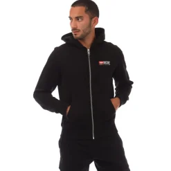 Hoodies*Diesel S-Ginn-Hood-Zip-Div Hoodie in Black