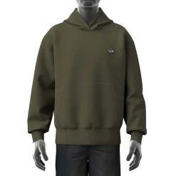 Hoodies*Diesel S-Macs-Hood-Megoval-D Hoodie in Green