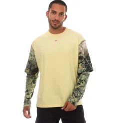 T-Shirts And Vests*Diesel T-Wesher-N5 T-Shirt in Yellow