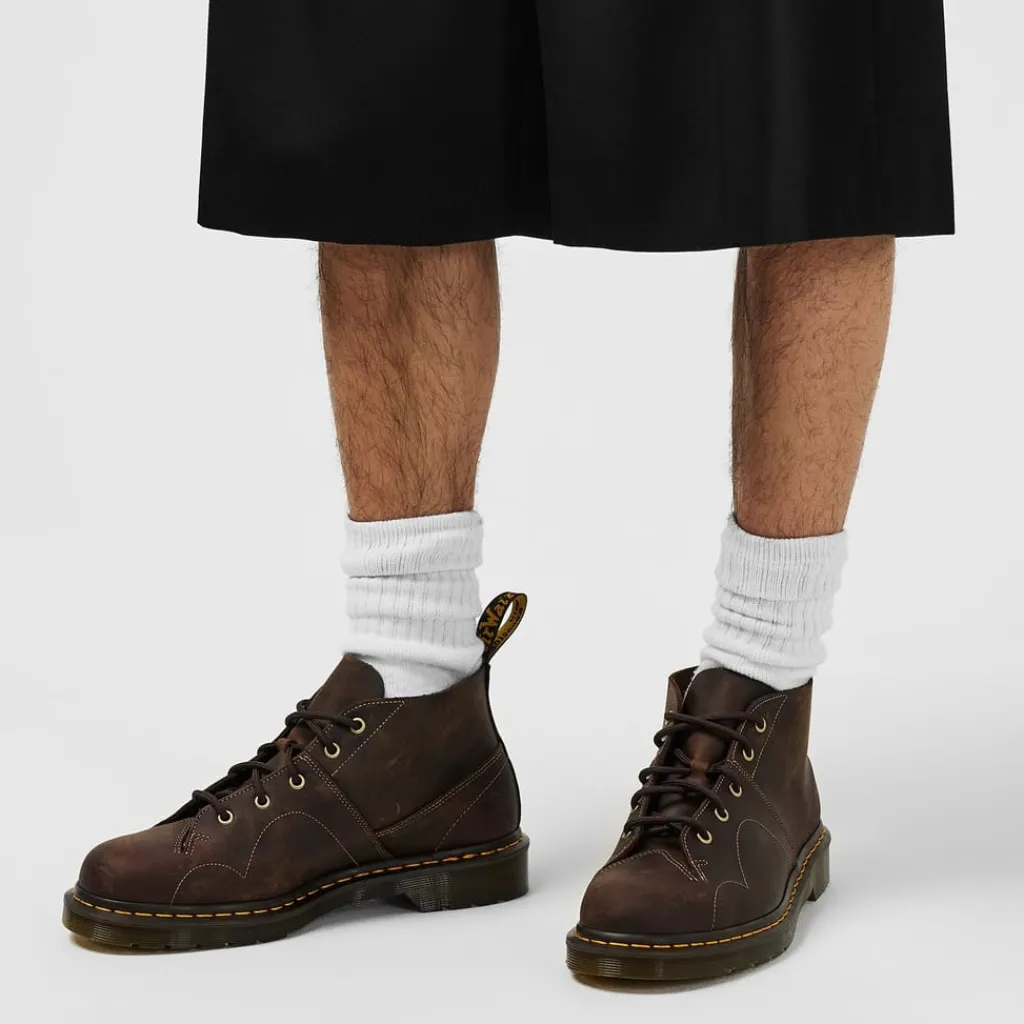 Boots*Dr Martens Church Monkey Boots in Brown