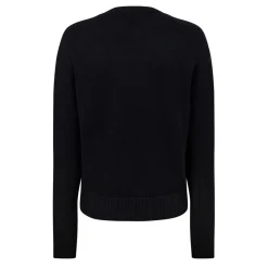 Knitwear*DSquared2 Bear Logo Knitted Jumper in Black