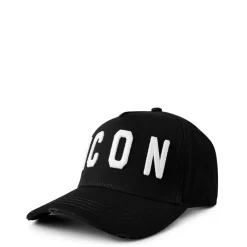 Caps-Hats*DSquared2 Icon Baseball Cap in Black