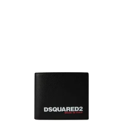 Wallets*DSquared2 Logo Billfold Wallet in Black