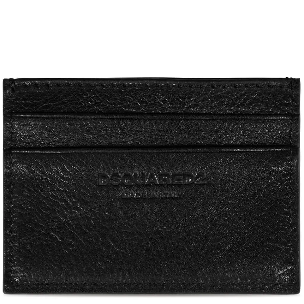 Wallets*DSquared2 Logo Card Holder in Black
