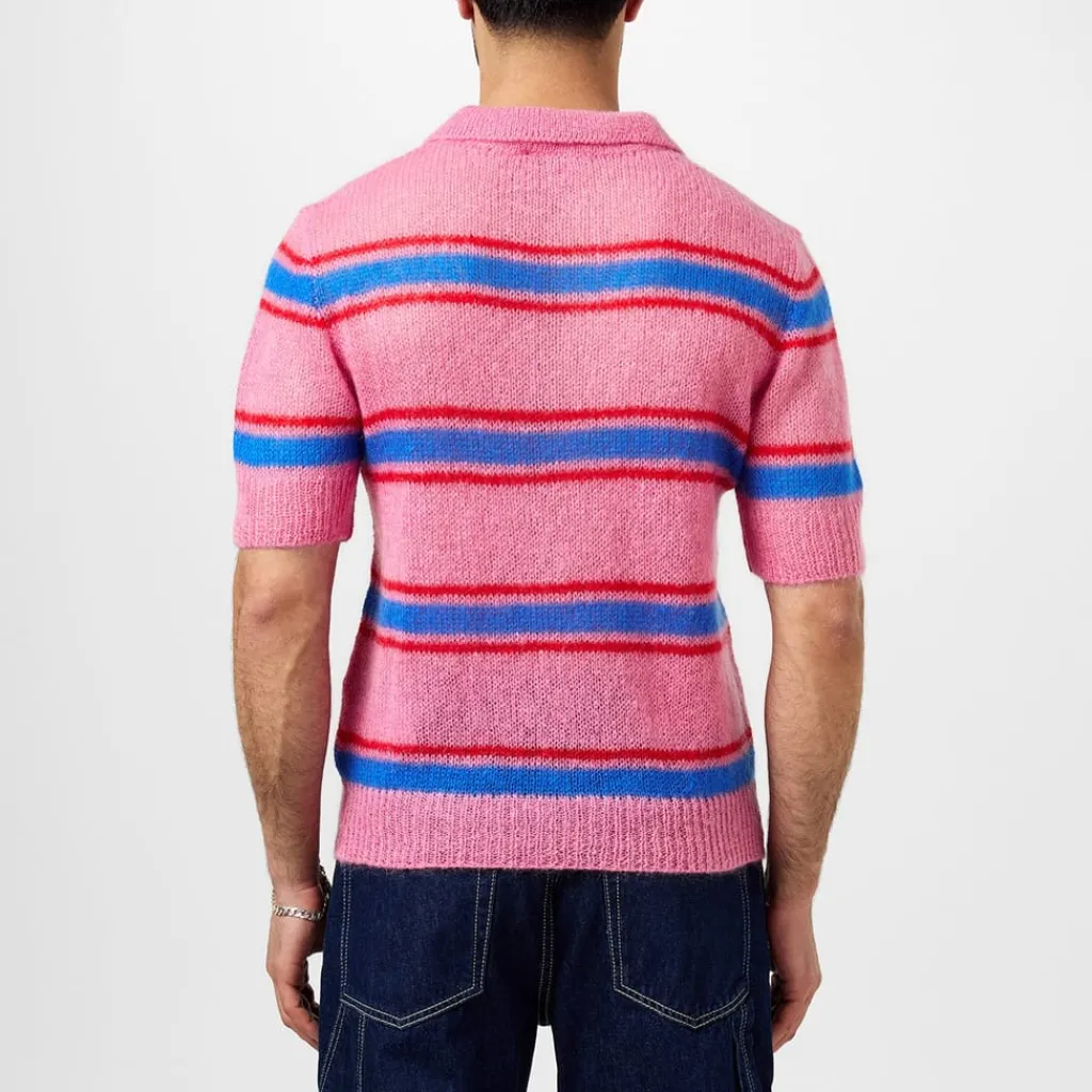 Knitwear*DSquared2 Regular Fit Short Sleeve Sweater in Multi