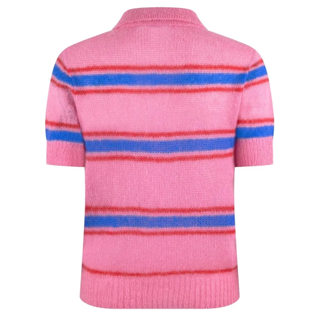 Knitwear*DSquared2 Regular Fit Short Sleeve Sweater in Multi