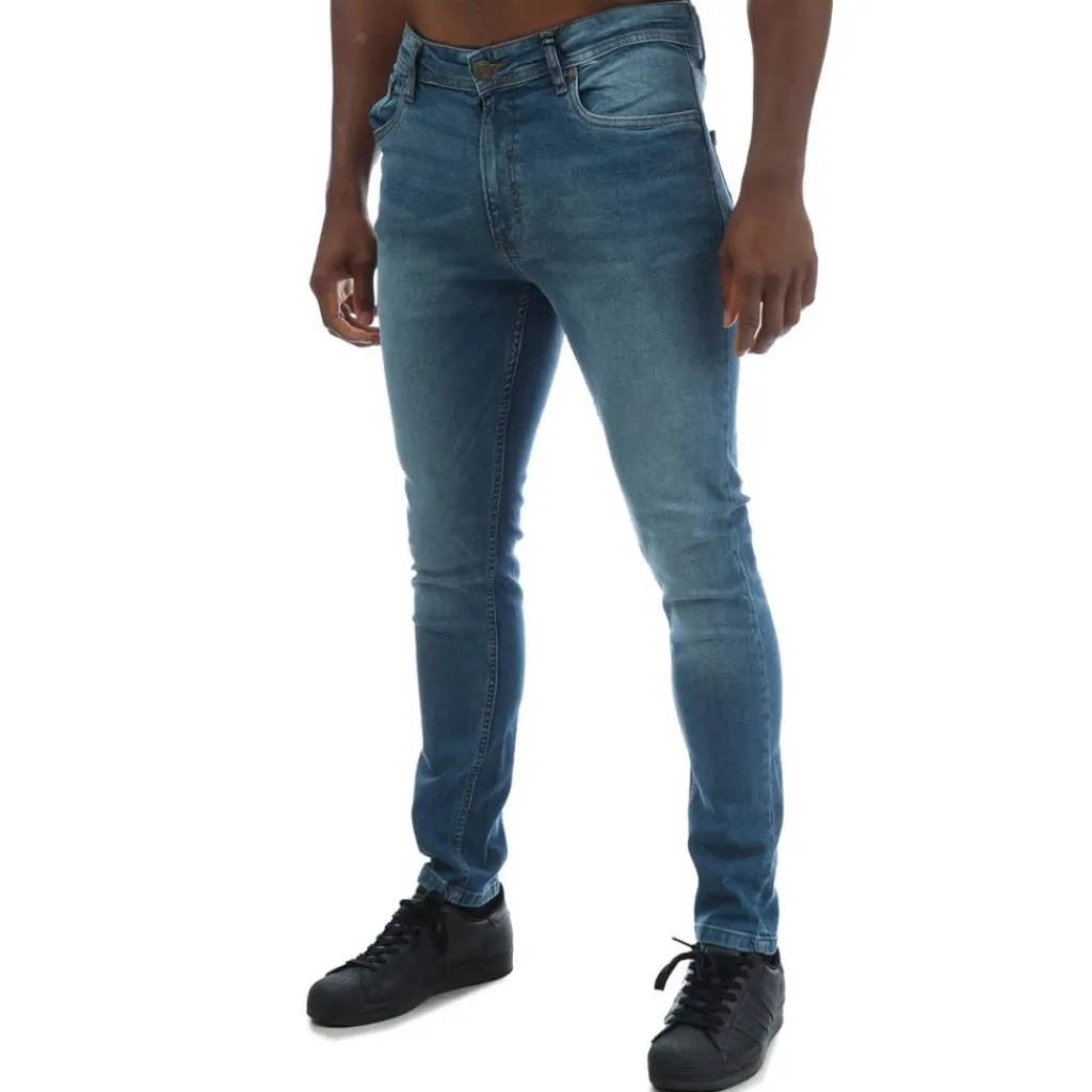 Jeans*Duck and Cover Doves Slim-Fit Jeans in Blue