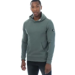 Hoodies*Duck and Cover Hanning Graphic Hoodie in olive