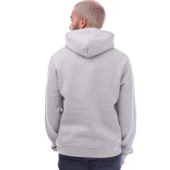 Sweatshirts*Duck and Cover Mackson Graphic Hoodie in Grey Marl