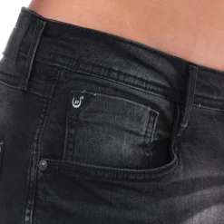 Jeans*Duck and Cover Maylead Slim-Fit Jeans in Black