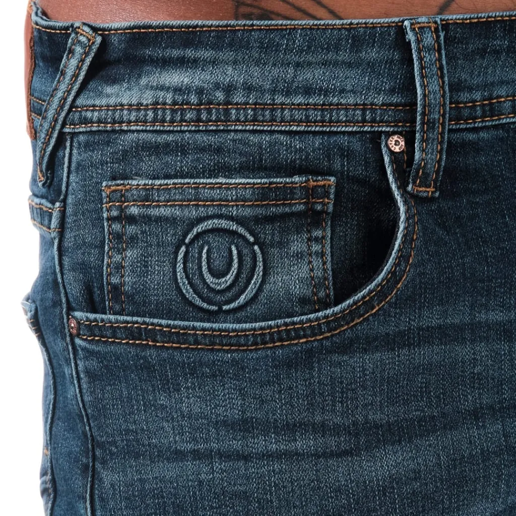 Jeans*Duck and Cover Overbug Tapered-Fit Jeans in Denim