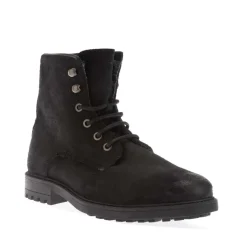 Boots*Dune London Card Flat Ankle Boots in Black