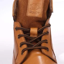 Boots*Dune London Contor Flat Ankle Boots in Brown